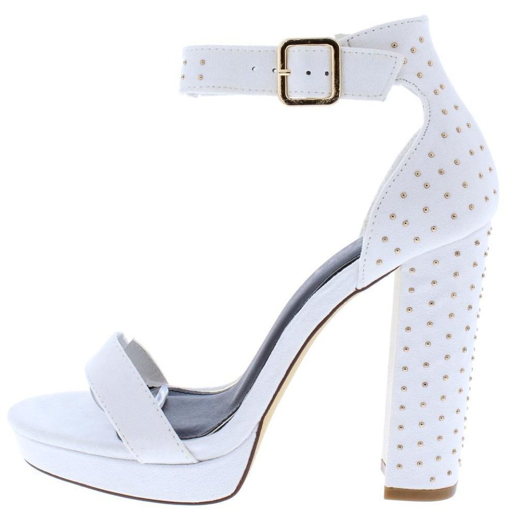 White Platform Sandal - Picture 2 of 3